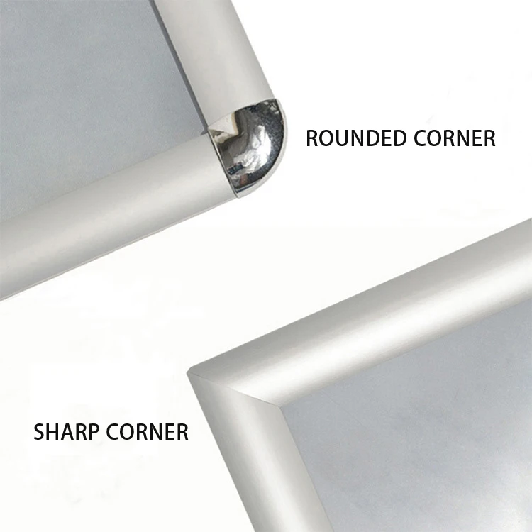 Factory Direct Sale Floor Standing Poster Display Rack Height Adjustable A2 A3 A4 Poster Stand with Snap Frame