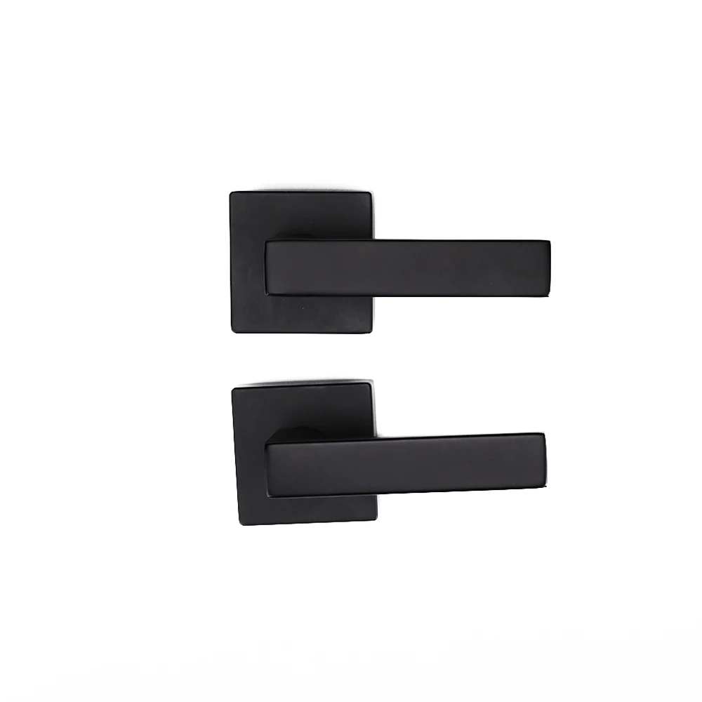 America market Zinc Alloy SN Finish square knob door lock