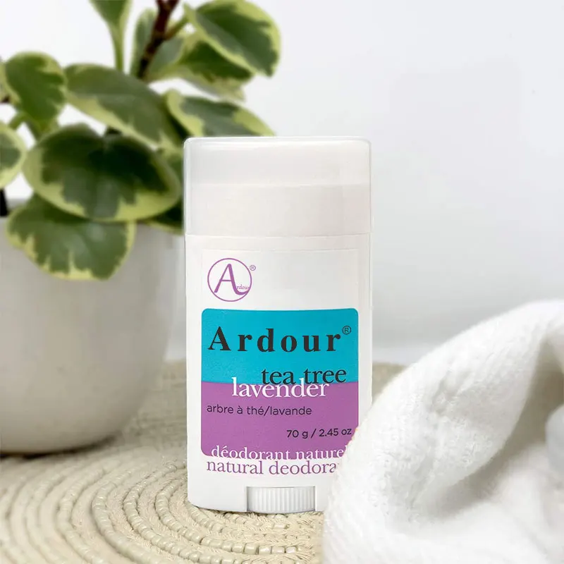 OEM Free Natural Lavender and Tea Tree Deodorant  Deodorant stick Safe for Sensitive Skin Pregnancy and Breastfeeding