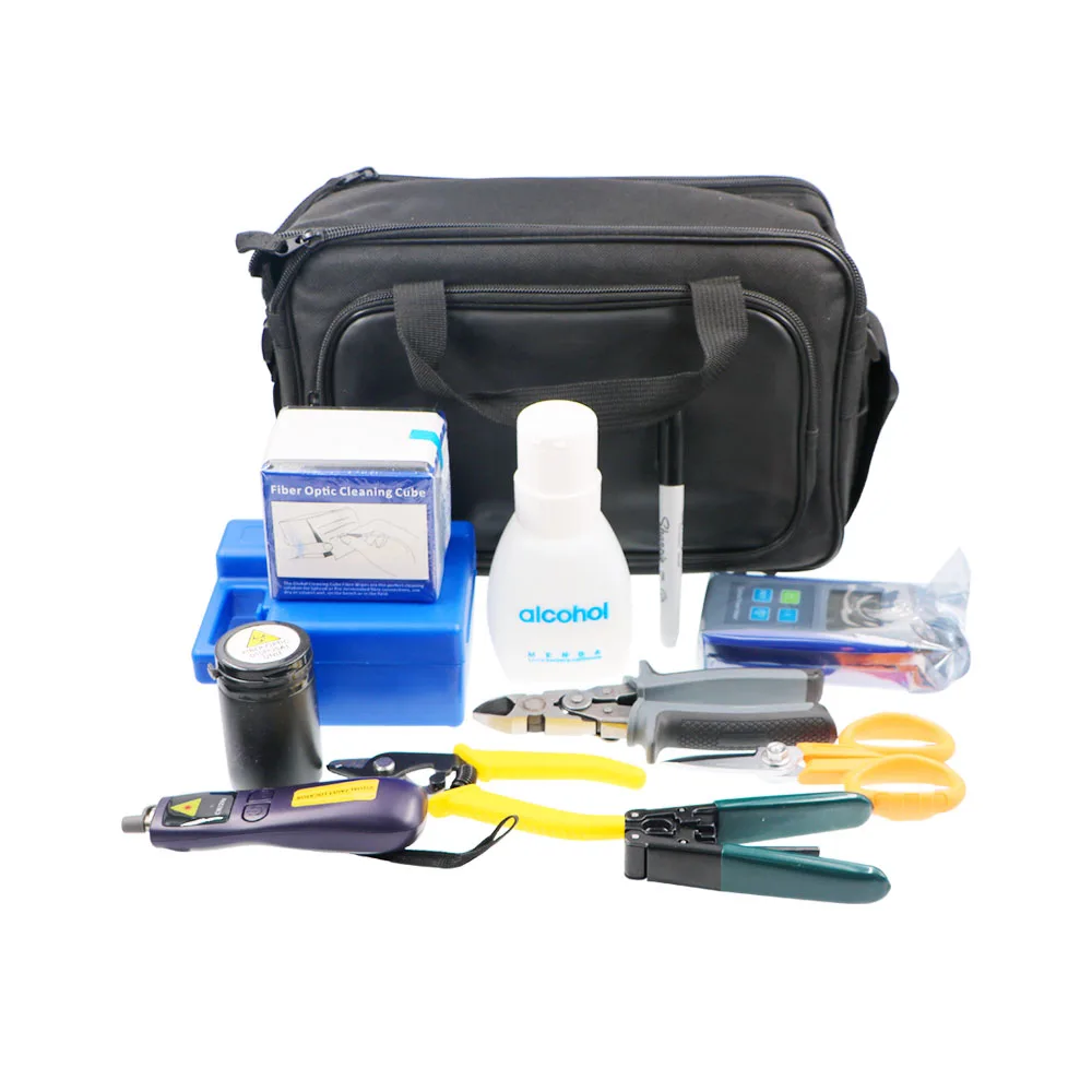 FCST210503 Fiber Optical Comprehensive Fast Connector Termination Toolkit with 11 Kinds of Tools