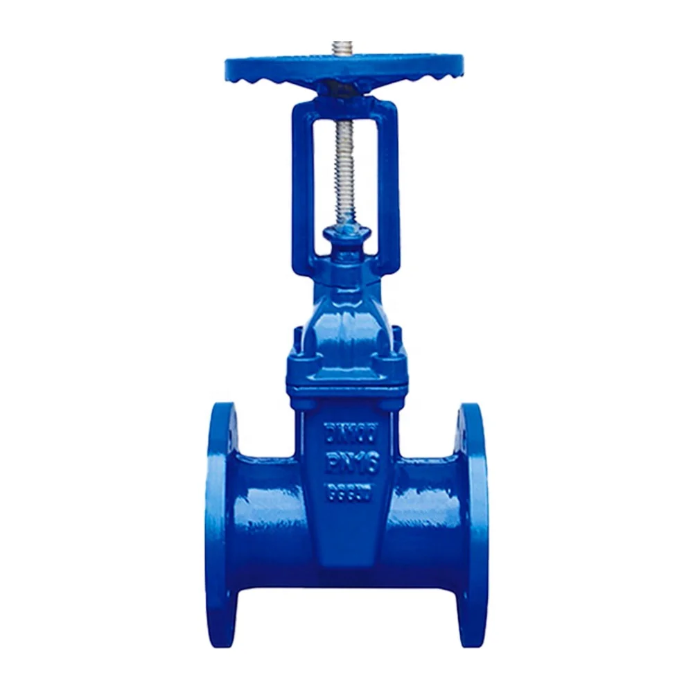 2024 Soft connection rising stem slide cast iron sluice gate valve vale for water use