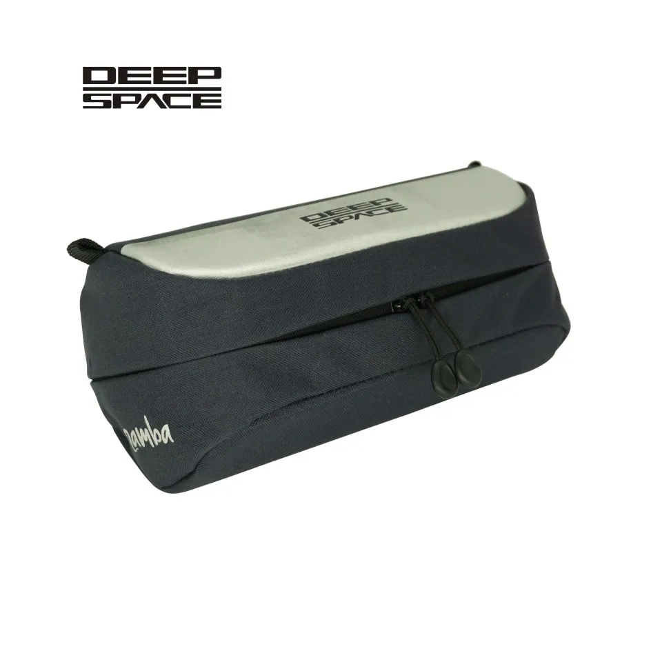 DEEPSPACE Mamba Series Mini Bicycle Barrel Bar Bag Cycling Front pack Gravel Bike Handlebar Bag with 180 Degree Zipper Opening