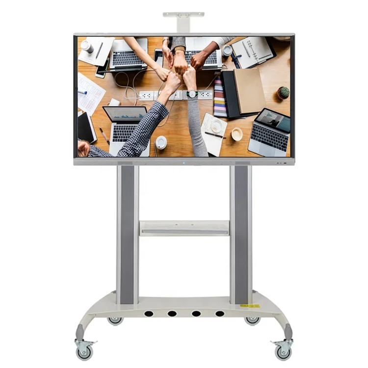 EKAA 65 inch ir touch interactive whiteboard classroom capacitive touch interactive panels education smartboards