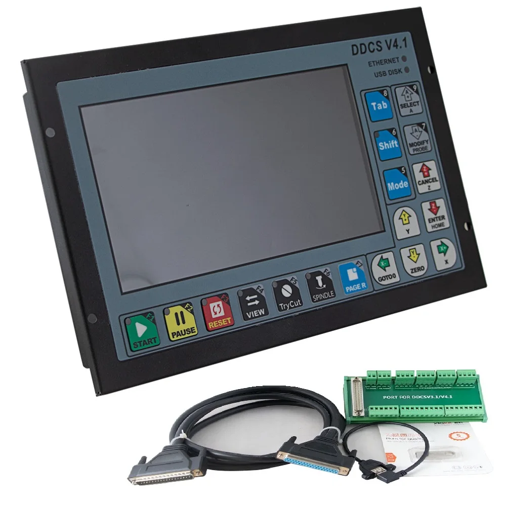 Digital Dream 2022 Newest DDCS V4.1 CNC Controller 3/4 Axis  For Mill Machine CNC Plasma Table