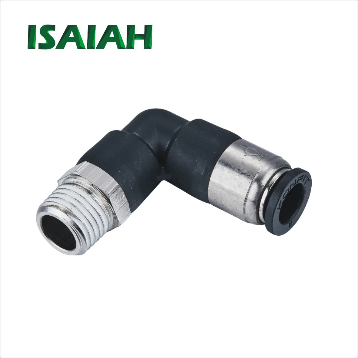 Ningbo Isaiah Wholesale Cheap Price 90 Degree Elbow Pneumatic Parts Stop Valve Fitting