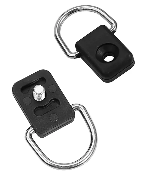 Kayak D Ring without Screw Safety Screw Rings Deck Loop Mounting Tie Down Kit Quality Durable Canoe Boat Fishing Sailing