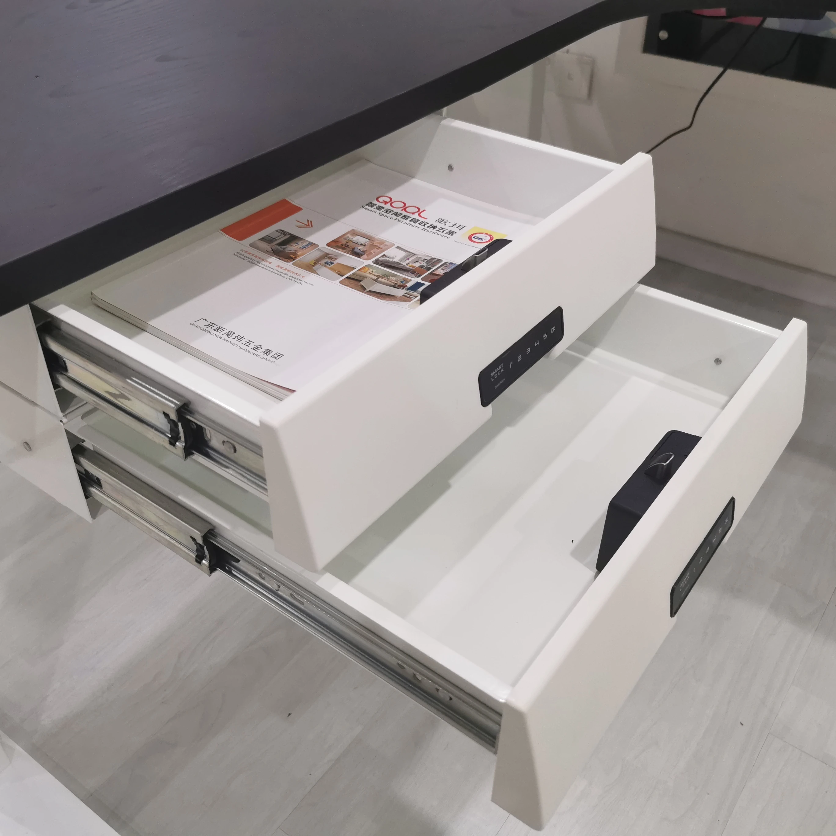 Стальной ящик, шкаф для хранения, рабочий стол, направляющая