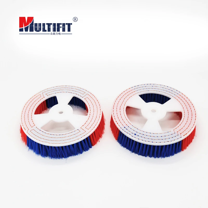 Multifit  5.5M Dual head brush dual motor smooth clean lightweight portable fiberglass telescopic rod powered by lithium battery