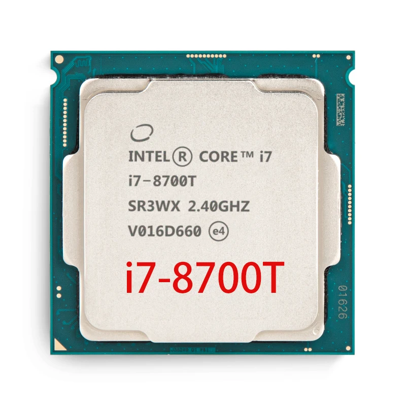 Настольный процессор i7 i7-8700T SR3WX 8700T 2 4 ГГц LGA1151 35 Вт для Intel