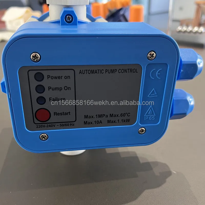 Water Pump Controller 110V 10A 1.1KW 1MPa Automatic Water Pump Pressure Switch Electric  Controller for pump africa
