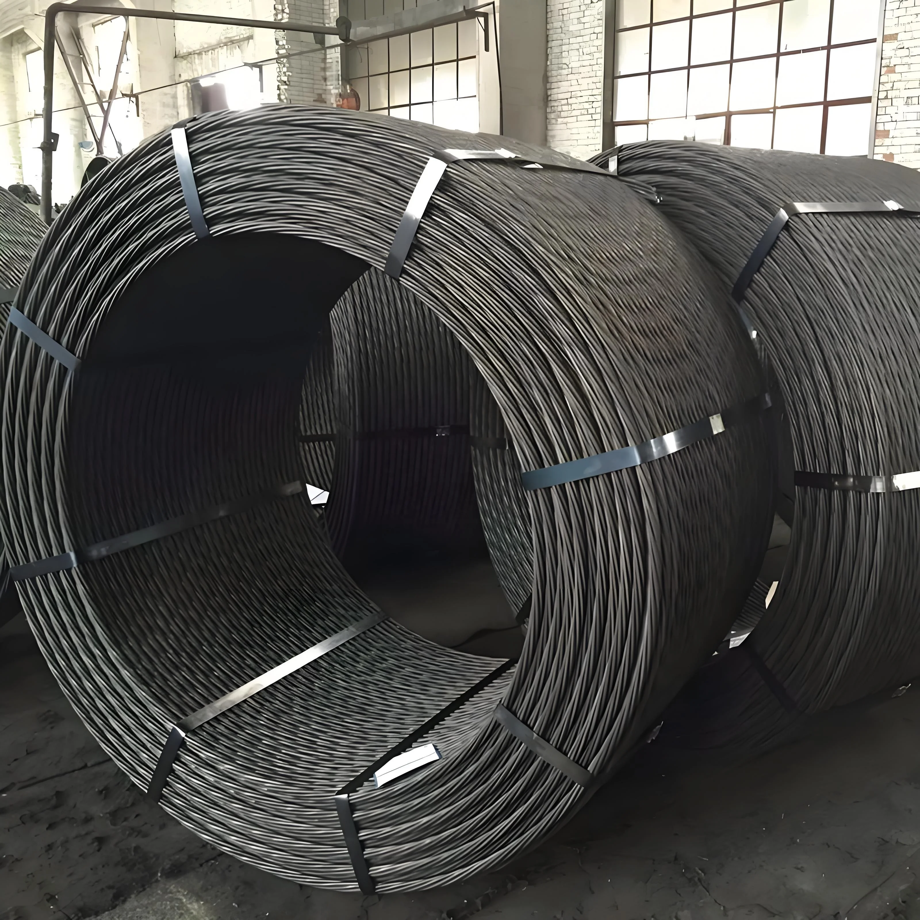 ASTM A416 пост натяжения высокопрочной стальной проволочной проволоки бетона 12 7 мм 15 24