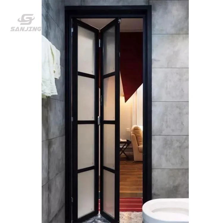 bifold bathroom door aluminum sliding door for bathroom