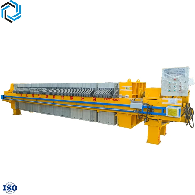 Sludge Dewatering automatic Filter Press Machine For Oil Field Slurry Treatment System