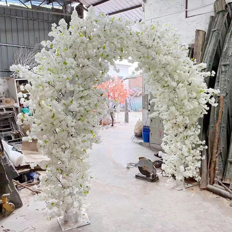 Wholesale 300 Cm High Wedding Event Backdrop Decor 3D Fake Flowers Panel Artificial Flower Tree For Wall