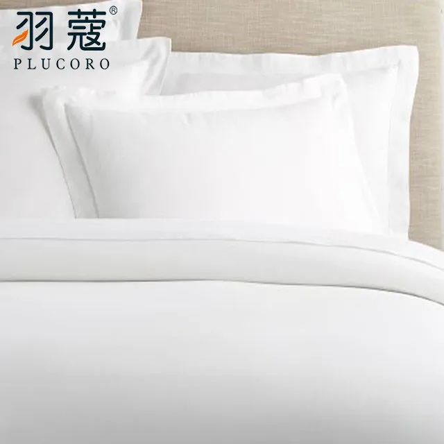 Luxury Hotel Quilts Bedding Twin Queen King Size Bed Linen 100 Cotton Hotel Fitted Bed Sheet