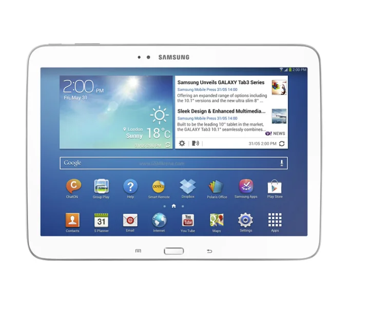 Оригинальный планшет GT-P5210 android 7.1.2 1 Гб + 16 ГБ для Samsung планшетный планшет Wi-Fi для Samsung Galaxy Tab 3 10,1 P5210