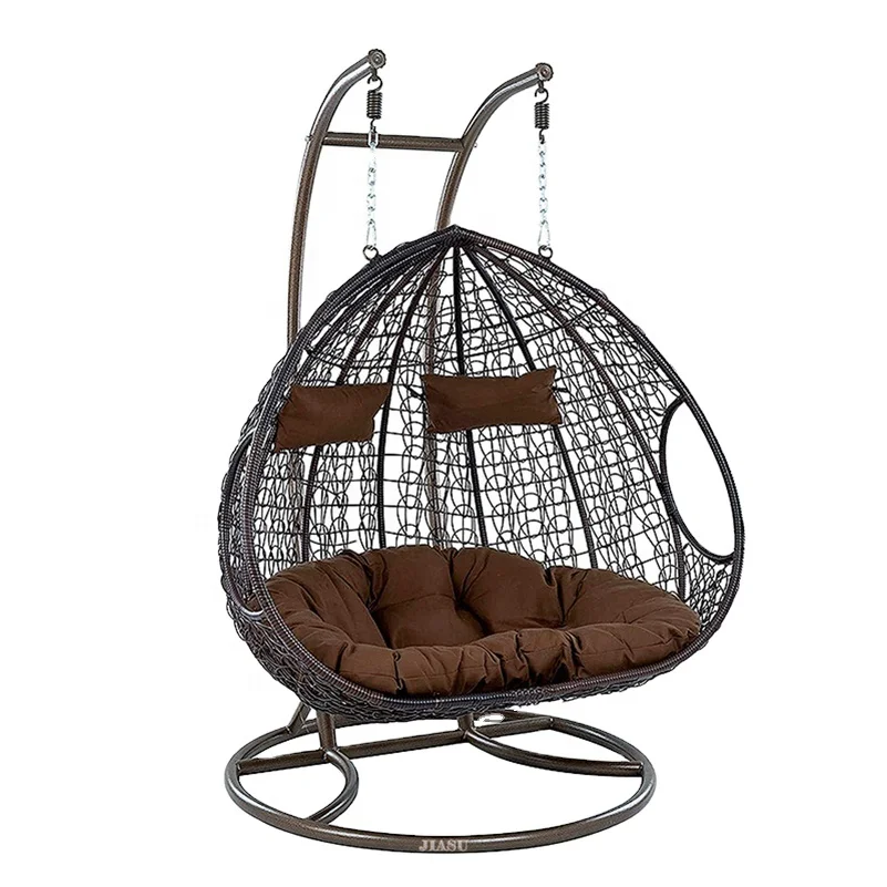 Nest Hammock Egg Patio Furniture Outdoor Furniture Double Seater Garden Hanging Rattan Swing Chair
