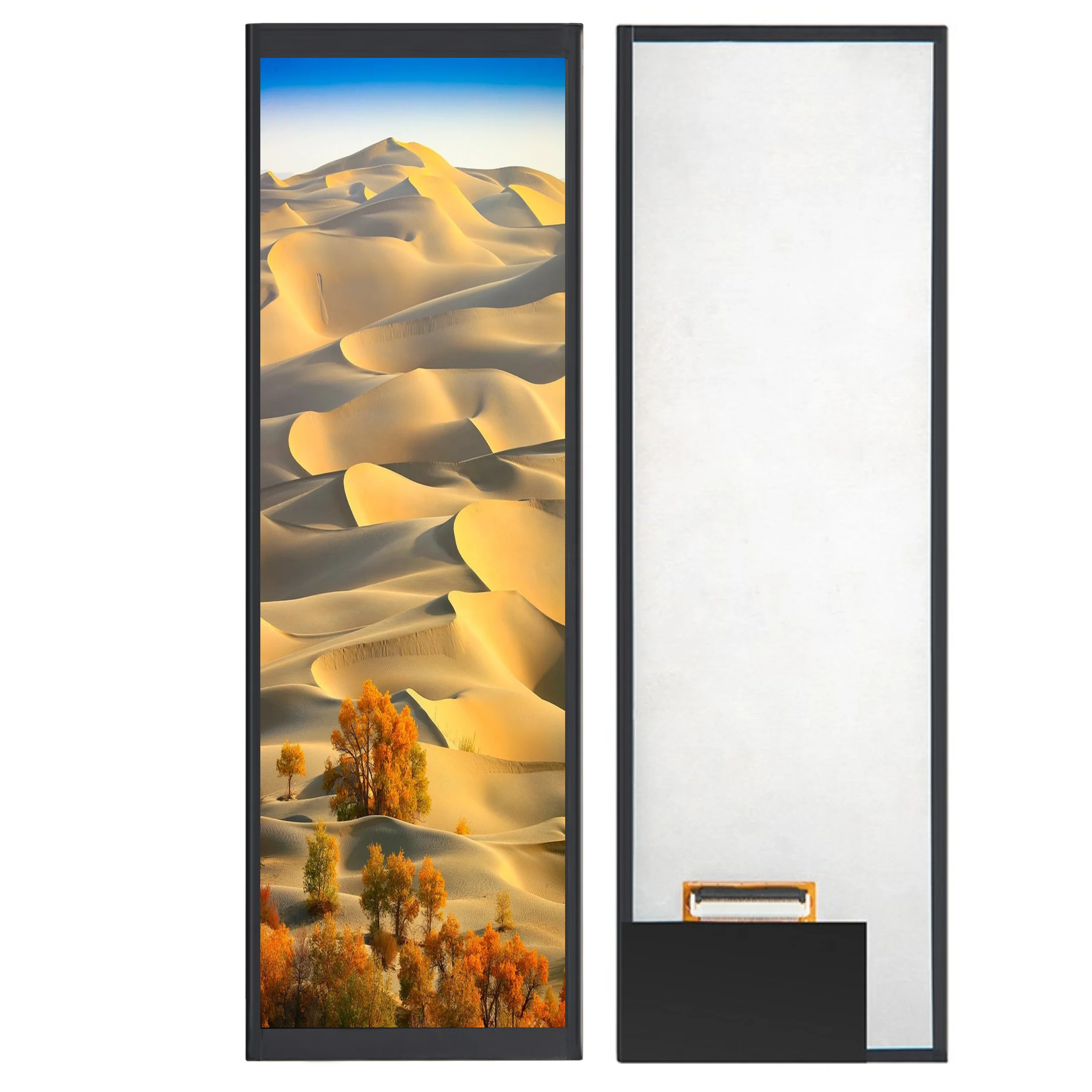 7.84 Inch Bar Type MIPI DSI Interface LCD Display 400x1280 Full Color IPS Smart Screen TFT LCD Display Modules