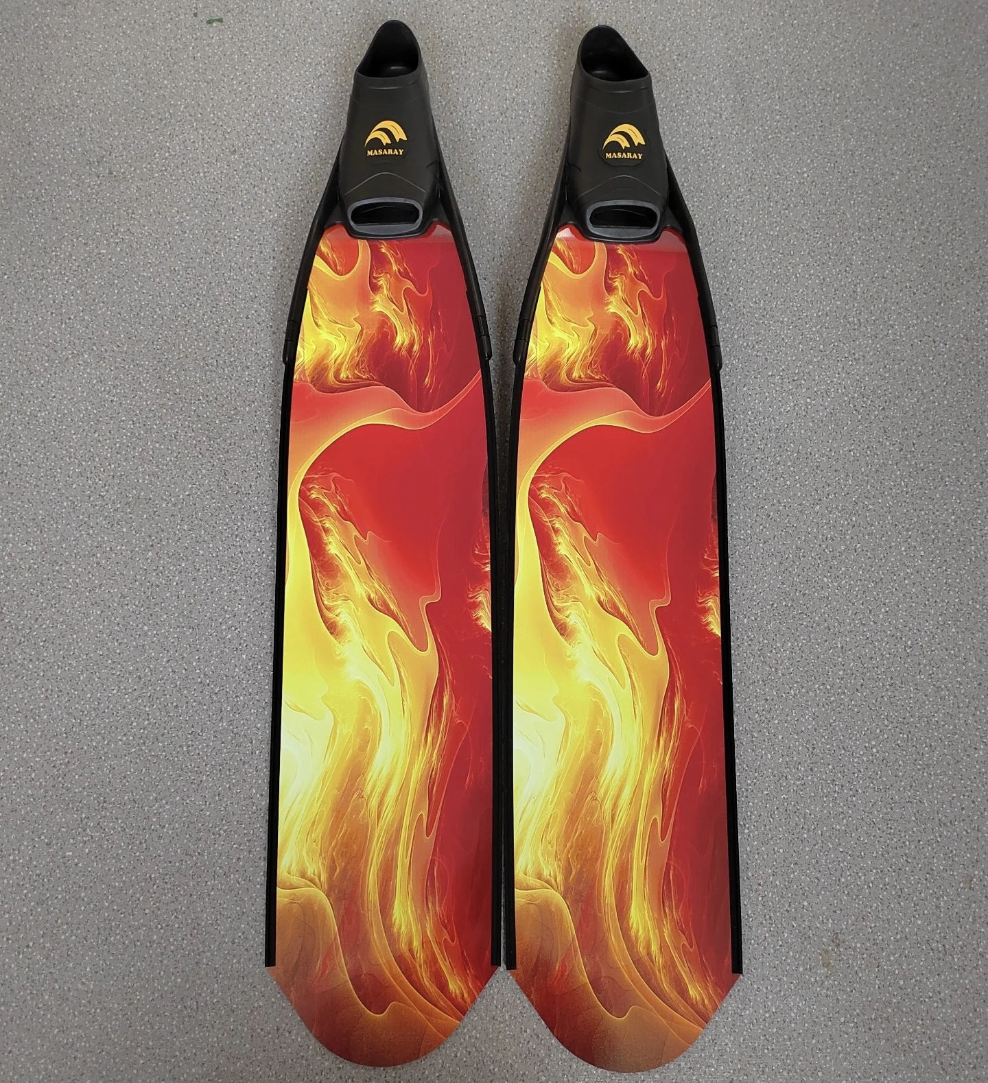 custom Pure Carbon Fiber Long Blade SCUBA DIVING AND Spearfishing Freediving Fins carbon blade fins