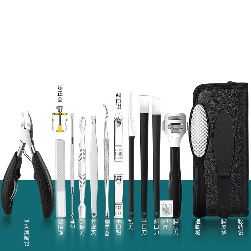 Professional Pedicure Tool Ingrown Toe Nail File Lifter Toenail Removal Correction Clippers