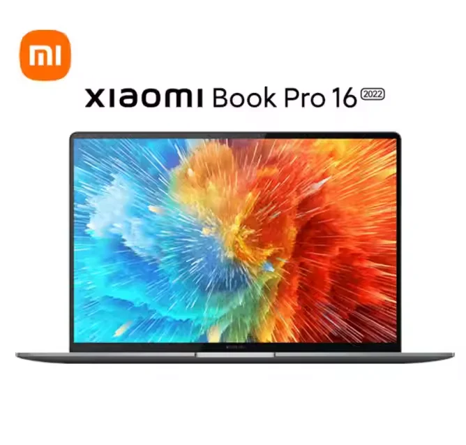 Ноутбук Xiao mi Book Pro 16 2022 Mi 12th Inte1 i7-1260P/i5-1240P ГБ + 512 SSD 60 Гц дюймов 4K ooled с сенсорным экраном