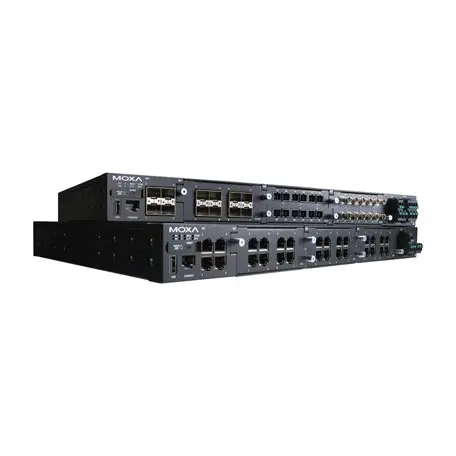 MOXA ICS-G7750A Series 48G+2 10GbE-port Layer 2 Full Gigabit modular managed Ethernet switches