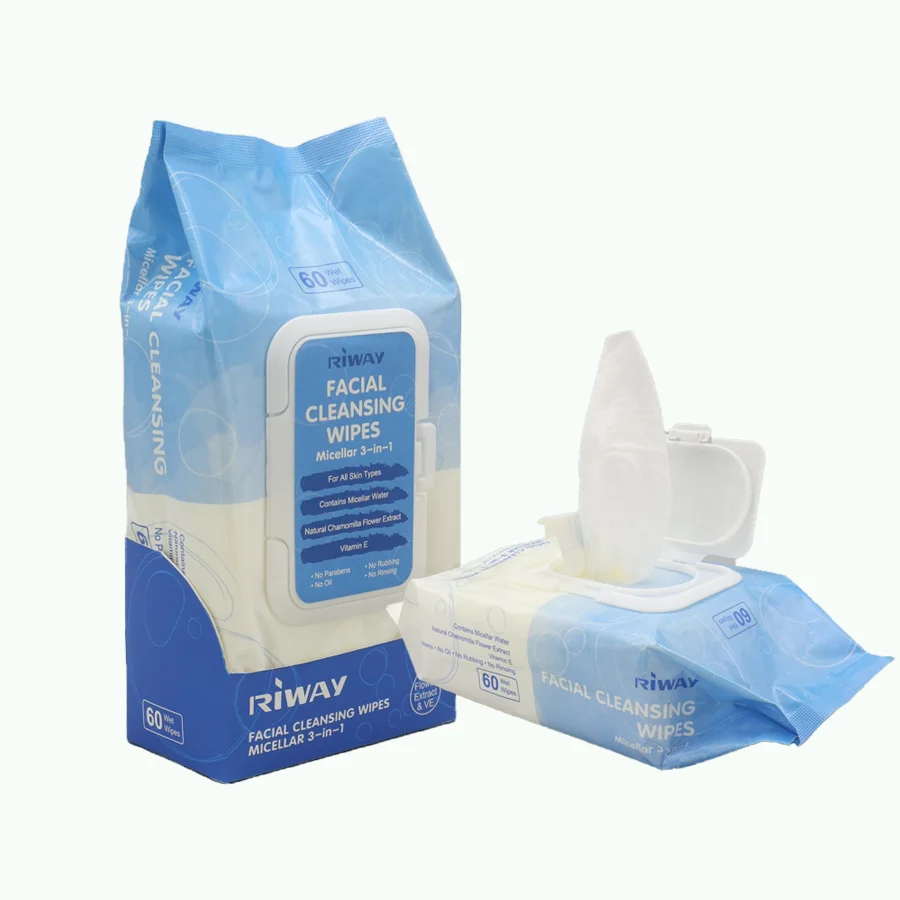 Refreshments Cleansing Face Wipes & Makeup Remover Wipes with Hyaluronic Acid, Hydrating Pre-moistened Face Towelettes Adults