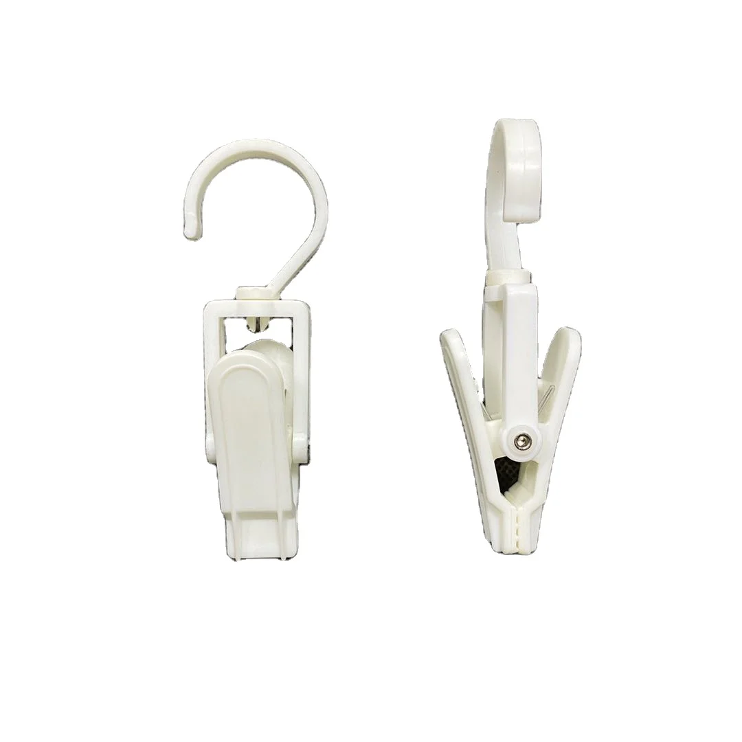 
 Manufacturers wholesale multi-functional 360-degree revolving hanger high quality plastic hat clip  