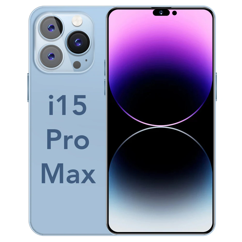 Original 5G i Smart Cell Phone 15 Pro Max Mobile i15 14 16G 1TB Smartphone Cheap Telephone Telefono Inteligente Low Price Medome
