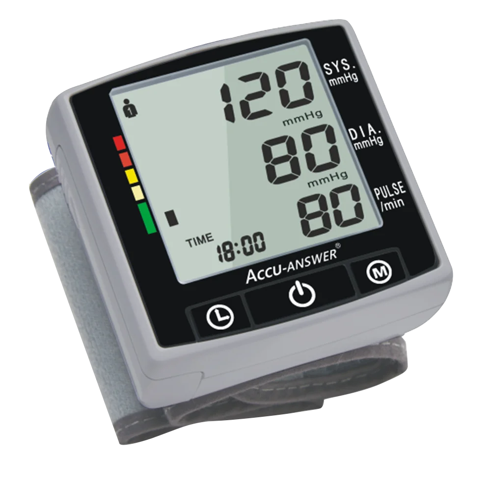 Portable Automatic Bp Monitor Blood Pressure Machine Digital Tensiometer Sphygmomanomet Wrist Bp Machine Blood Pressure Monitor