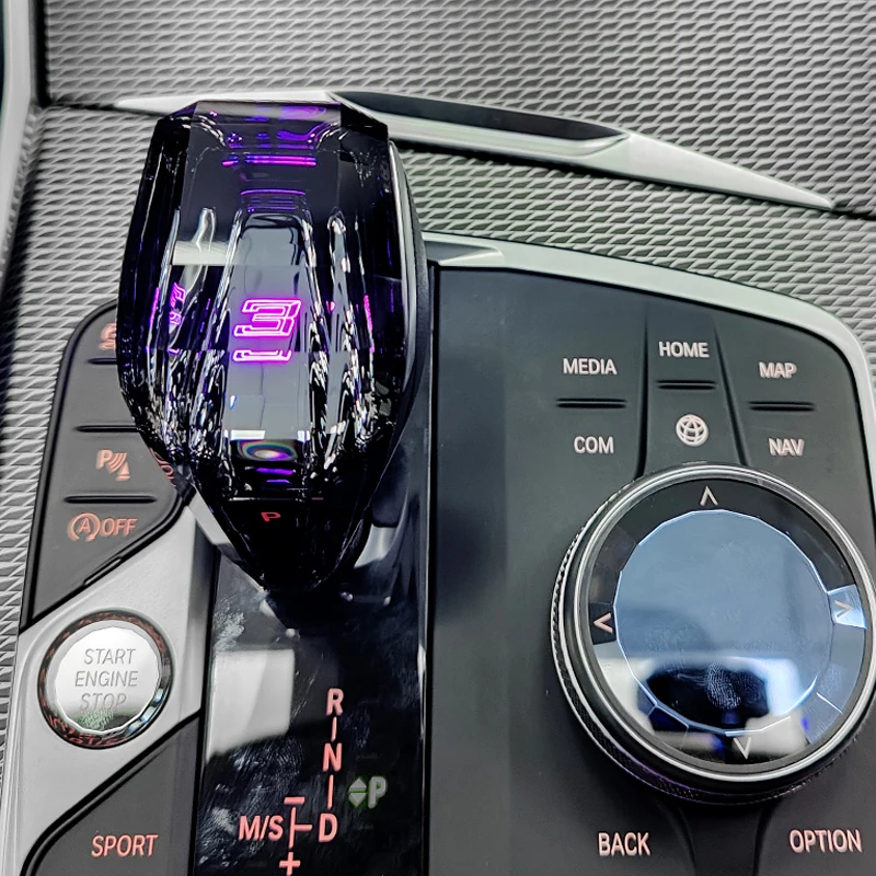 Crystal Gear Knob Head For Toyota Camry Corolla Levin Modified Luminous Shifter Head