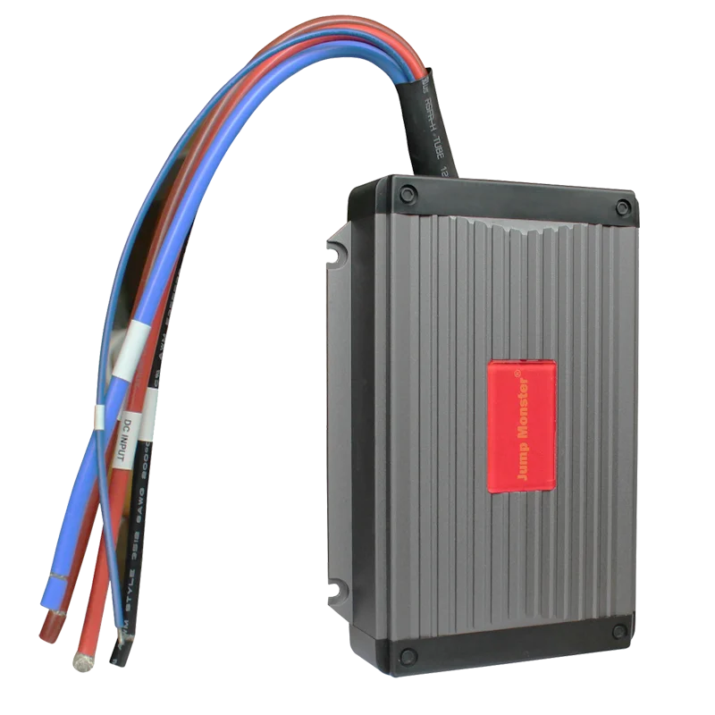 12V 10A DC-DC Battery Charger with MPPT and multi-stage charging multi-chemistry functionality charger for RV