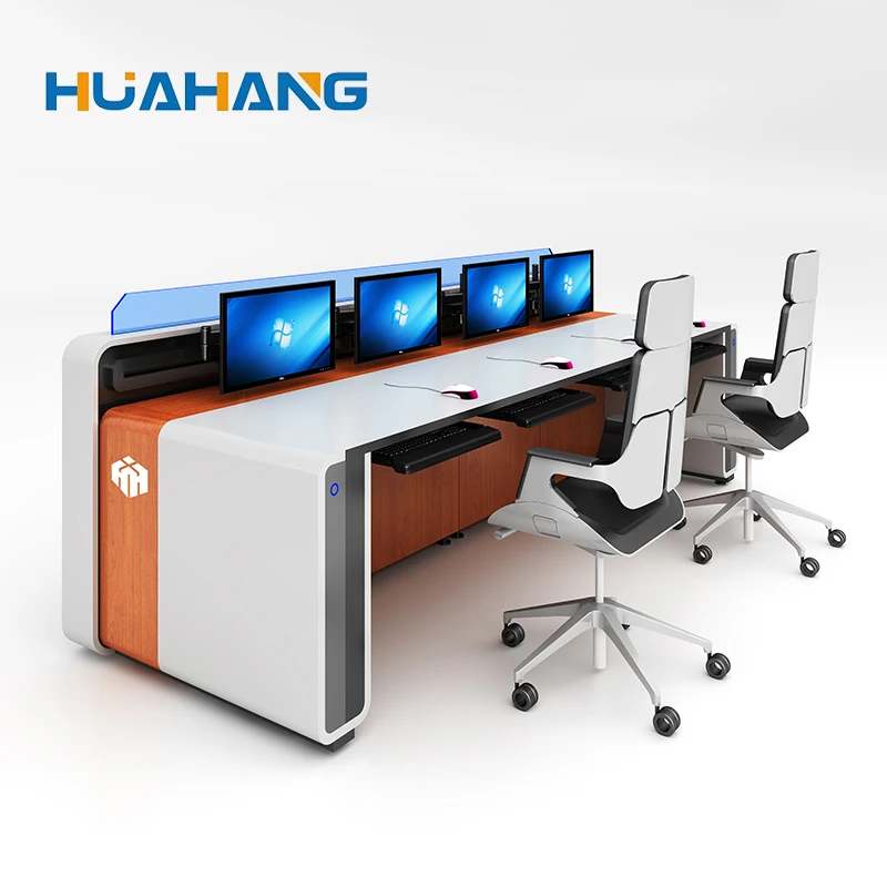 High cost performance Security Control Room Consoles Operator Console Desk CCTV Control Room Furniture