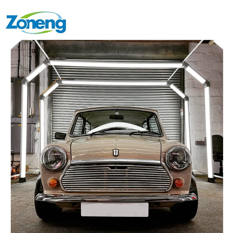 
Hot selling High Brightness Indoor 6500K Tunnel Light LED Light Tunnel For Car Factory Car Detailing Car Wash Light Tunnel 