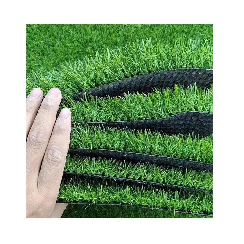 Simulated straw wall  UV resistant Green Carpet artificial lawn grass Strive Simulation turf grass for playground