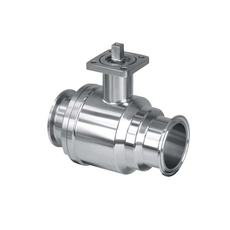 DONJOY Sanitary Stainless Steel 304/ 316L Pneumatic Middle Threaded Ball Valve EPDM Seal For Beverage Beer Milk