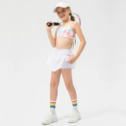Lively Body Care Quick Dry Breathable Inside Pocket Safety Pants School Girl Short Tennis Skirt