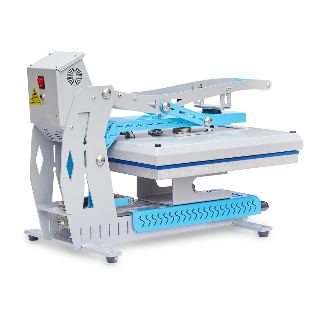 Cheap price portable magnetic 40x50 T-shirt clothe sticker label heat press heat transfer printing machine for small businesses