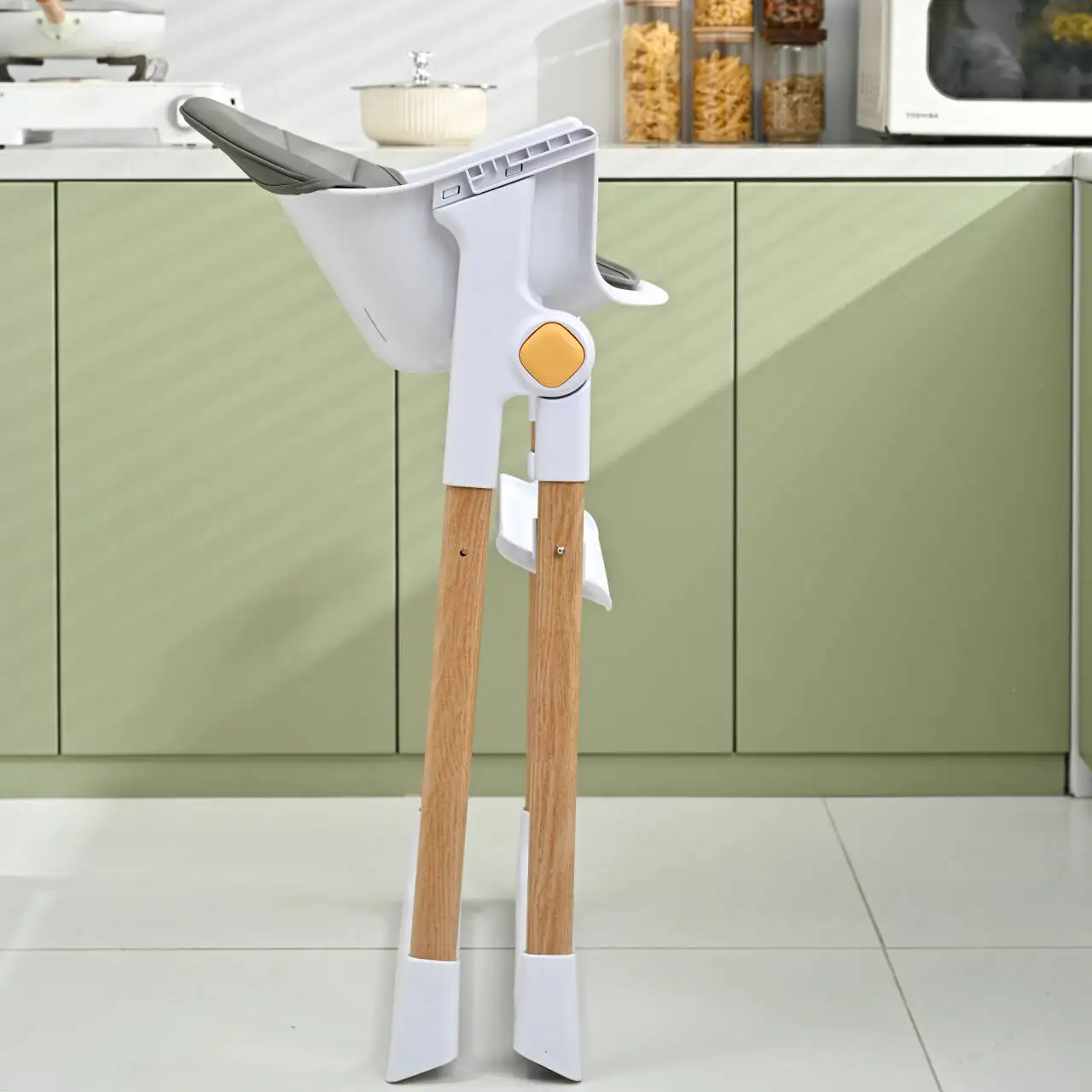 New design modern newborn baby feeding high chair easy folded highchair