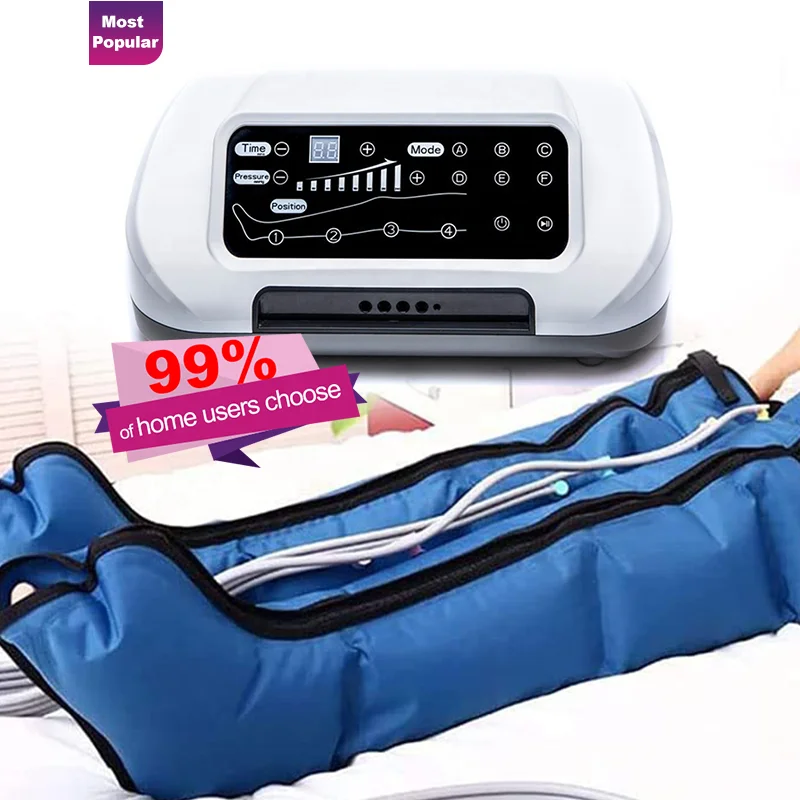 Lymphacate lympha cate pressoterapia linfodrenaggio per casa device trousers 12 air chamber pressure duration continuous massage