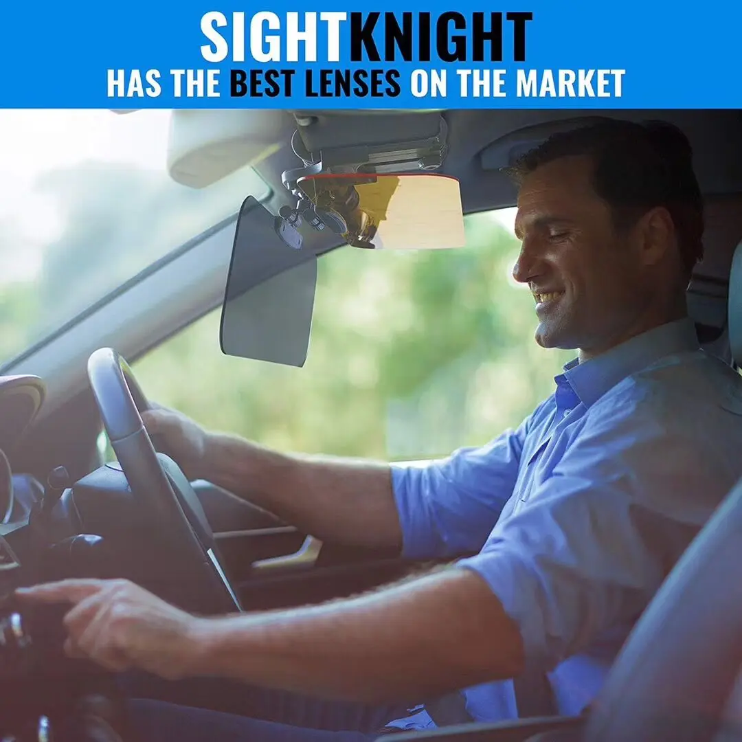 
2 in 1 day and night anti-glare car sun visor must have in summer 