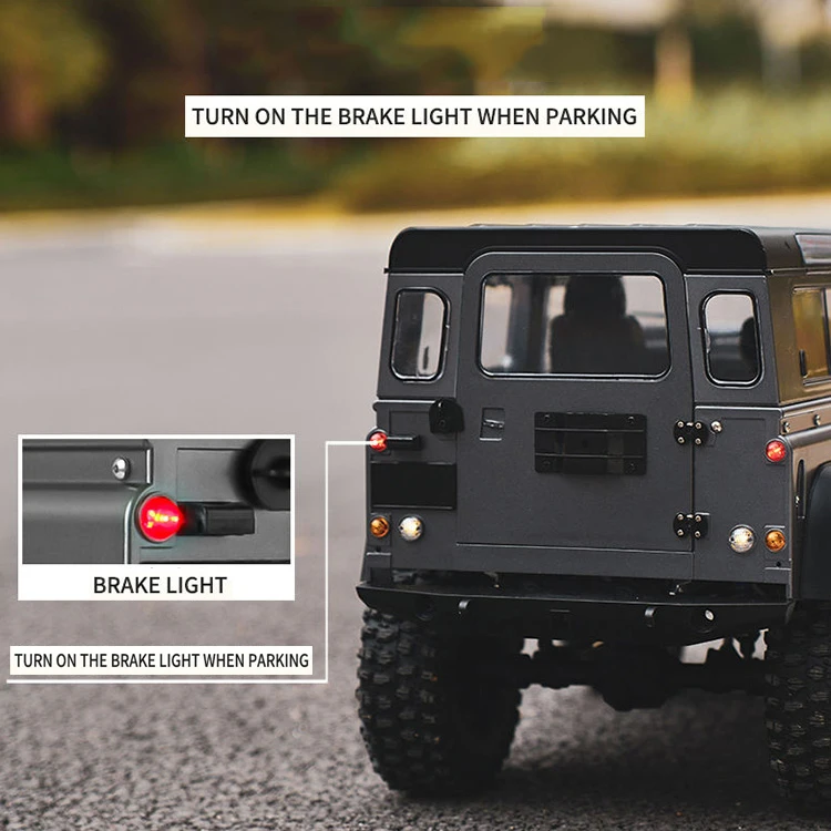 Wholesale off road metal 4x4 100m distance open door rc car 1/10 4wd rock crawler