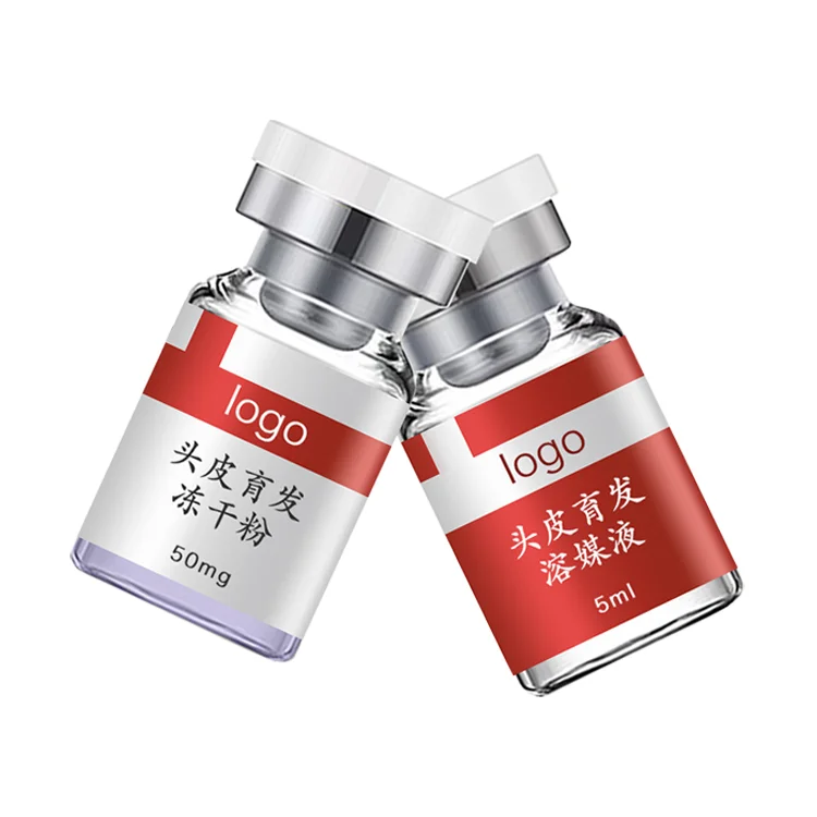 Hair Growth Oil Customize Logo Hair Regrow Anti-Aging Anti-Wrinkle Skincare Sets Copper Peptide