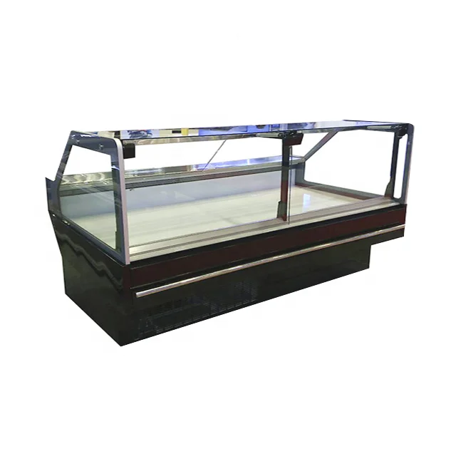 Коммерческий холодильник для супермаркета витрина продуктов холодного приготовления чехлы продажи
