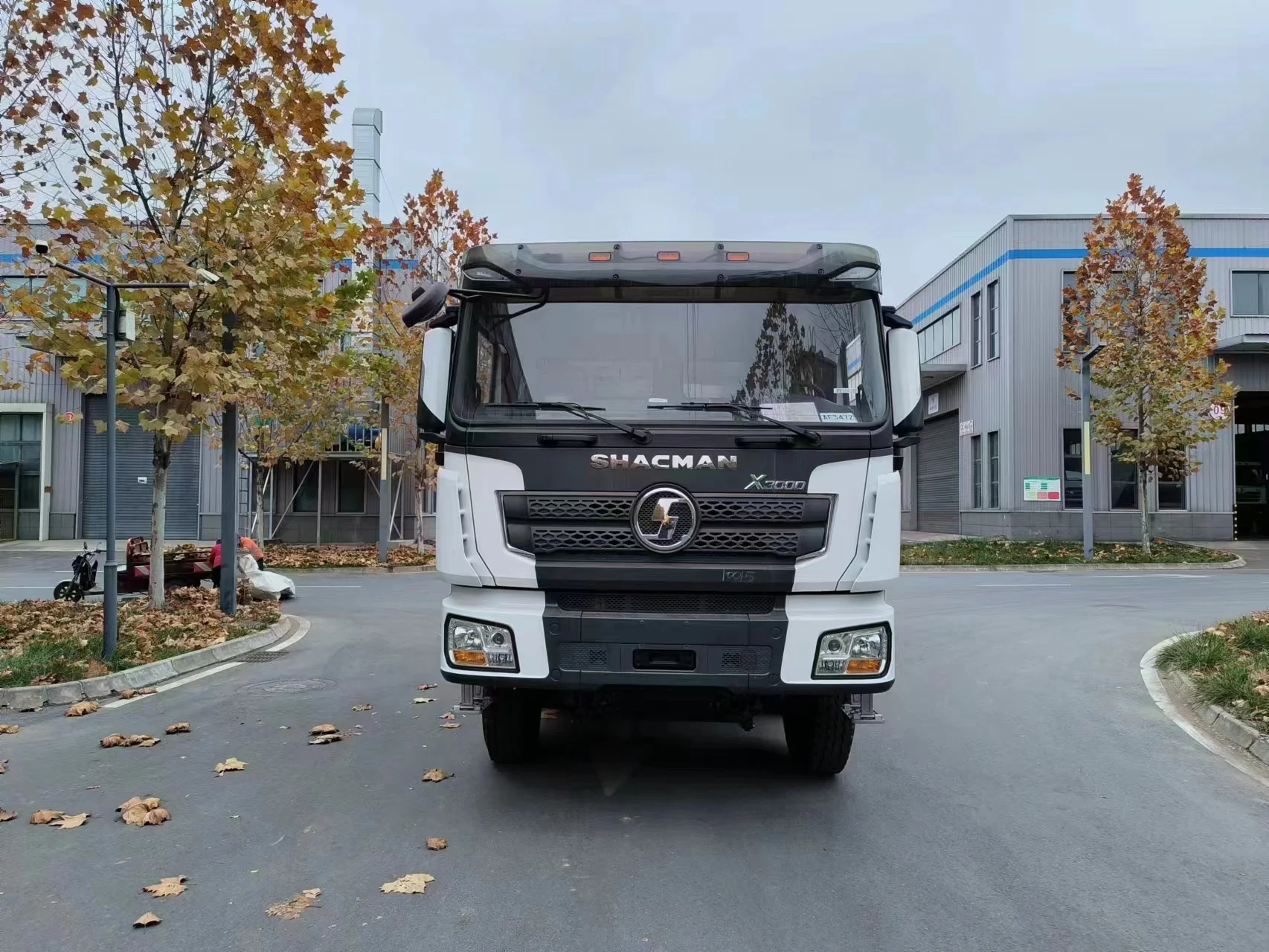 10-тонный самосвал небольшой грузовик Shacman X5000 правое сиденье
