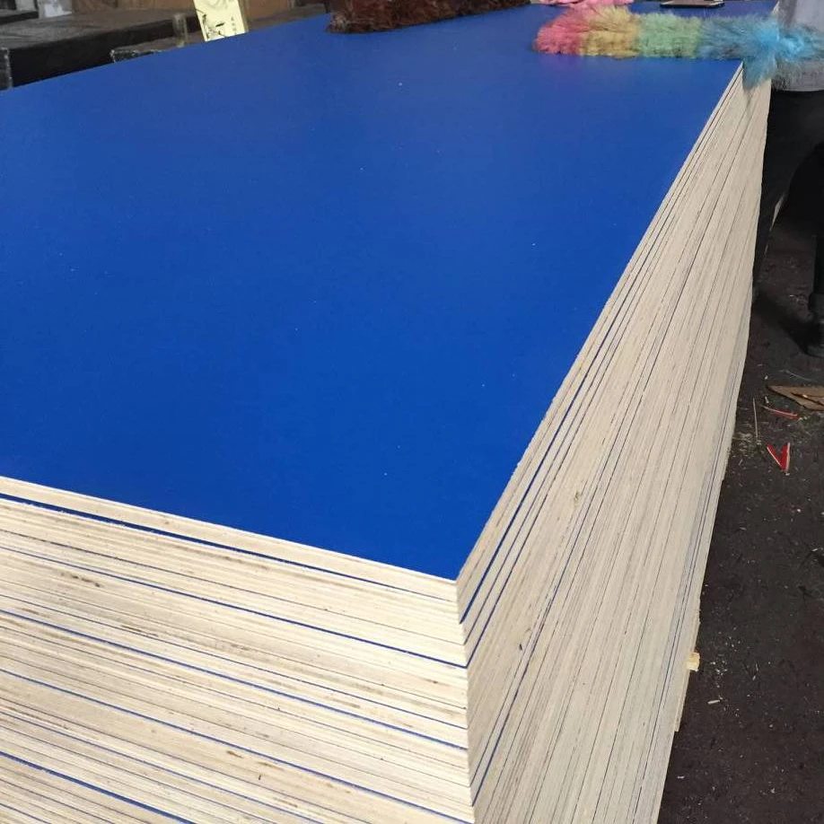 marine grade melamine paper laminated plywood for making furniture and cabinet