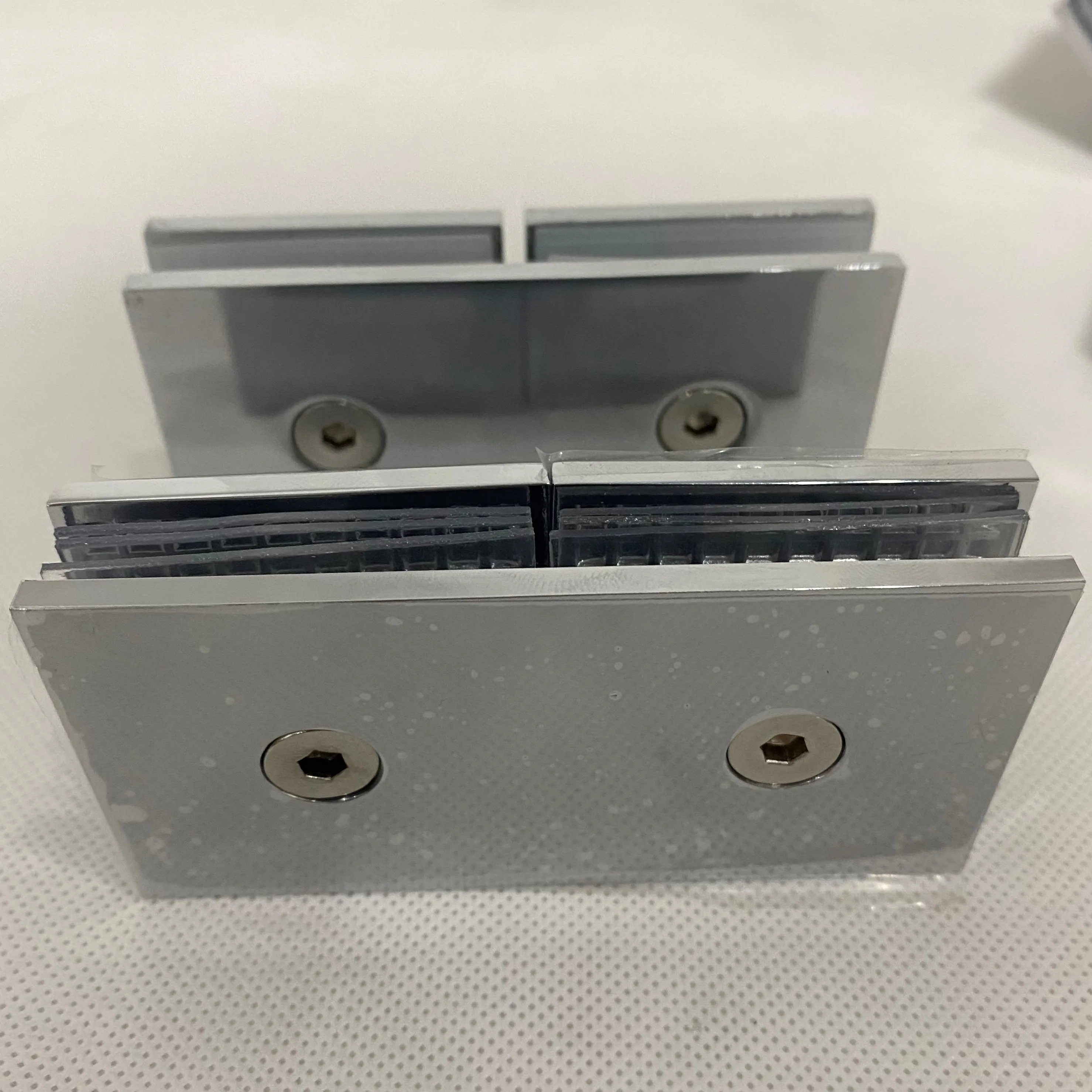 0 90 Degree Clips Shower Door Hardwares Dlass Date Stainless Steel Clamp