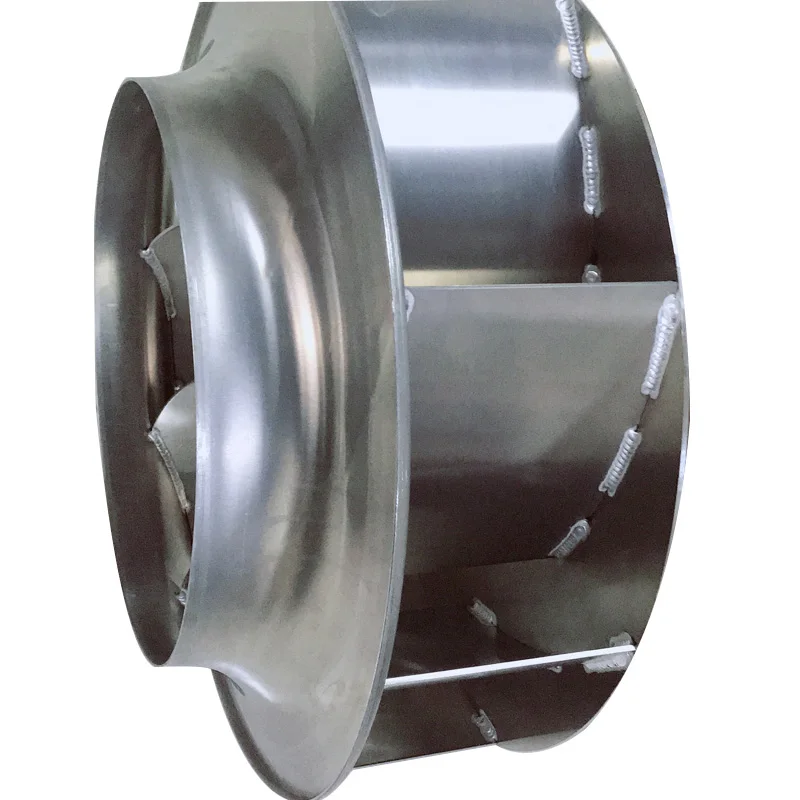 Алюминиевый импеллер 0-10 В/ШИМ-контроль 2270m 3/h 220 В Ec AC DC вентилятор обратный центробежный вентилятор Охлаждающий теплоотвод