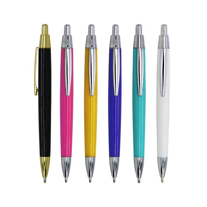 Gift metal pen Heavy stainless pen twist hotel branded pen