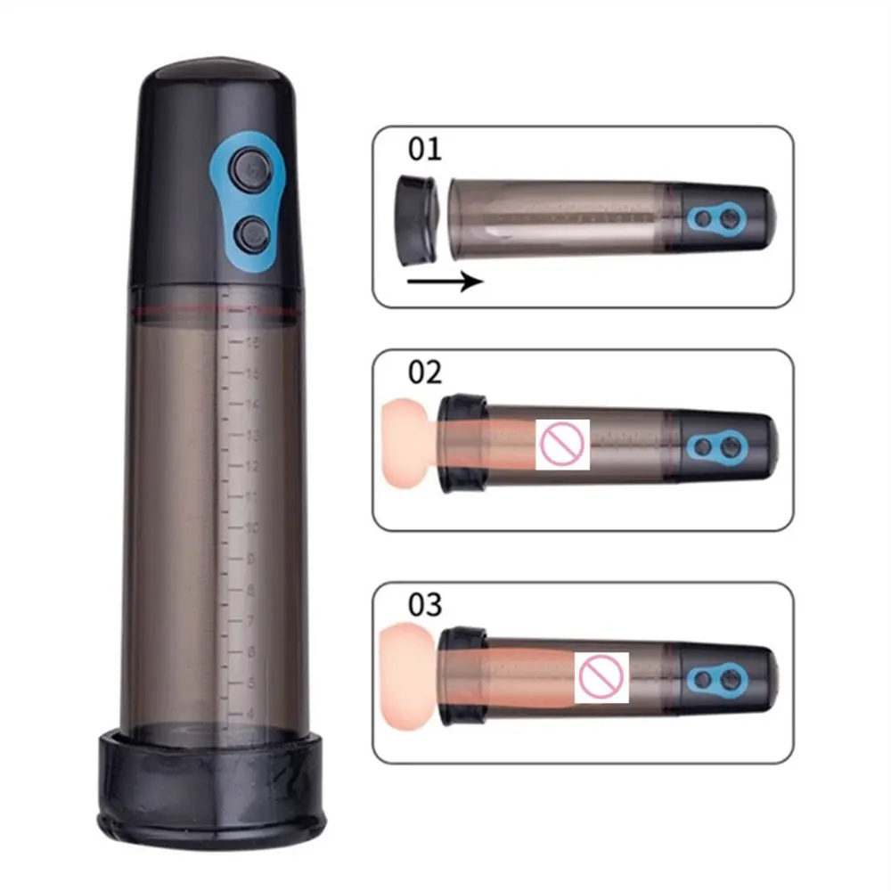 Penis Pump for Men to enlarge penis growth Penis Extender Massage With Strong Suction Sex Toys for Adult